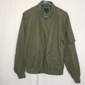 J Crew Mens Everyday Bomber Jacket Size Medium RN77388